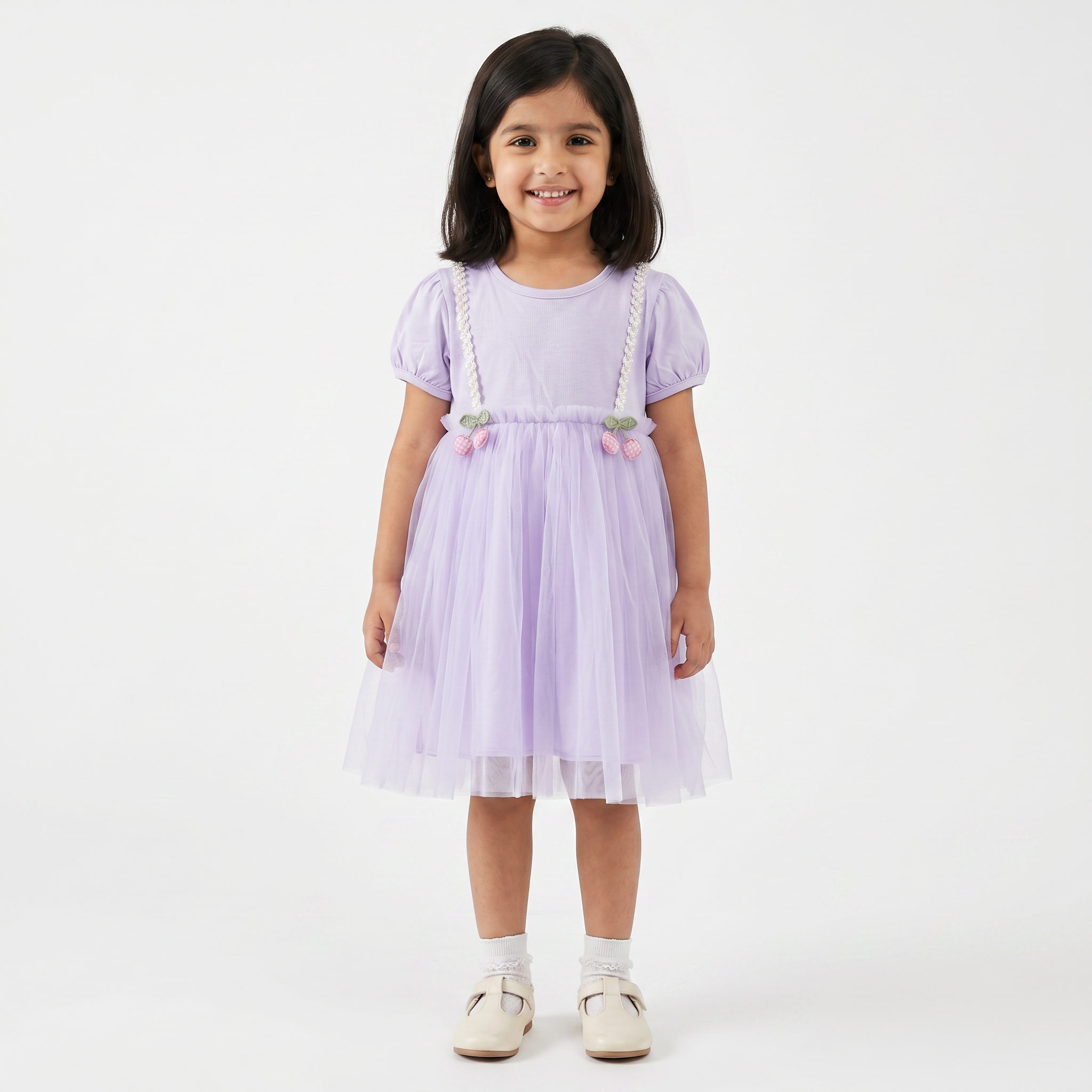 Lilac Frock for Girls