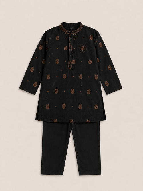 Black trouser shirt for Boys