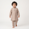 Light brown Kurta trouser for Boys